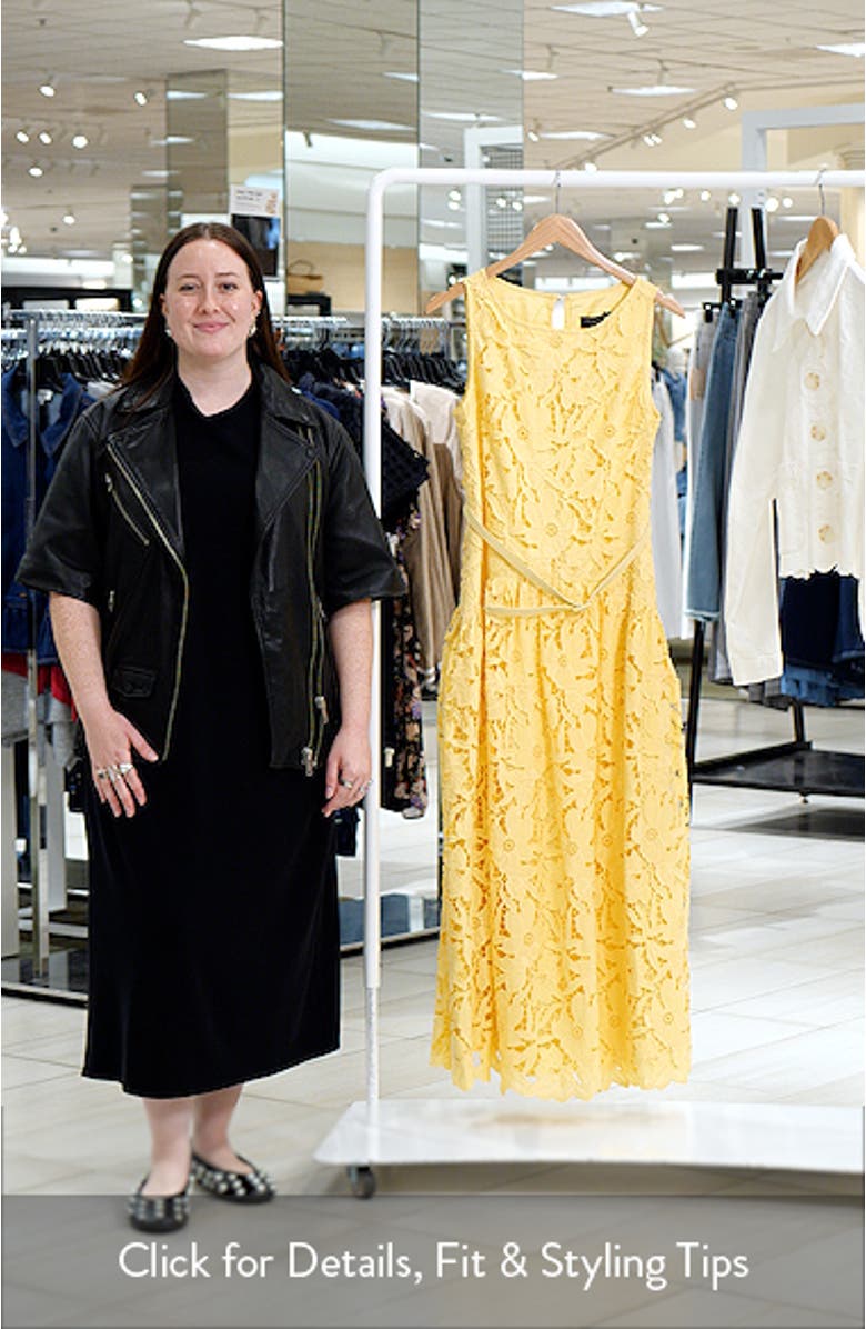 Meli Cutwork Lace Maxi Dress, sales video thumbnail