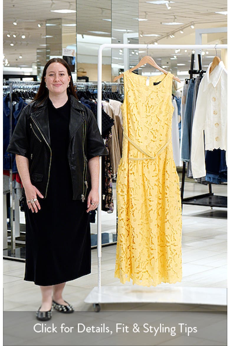 Meli Cutwork Lace Maxi Dress video