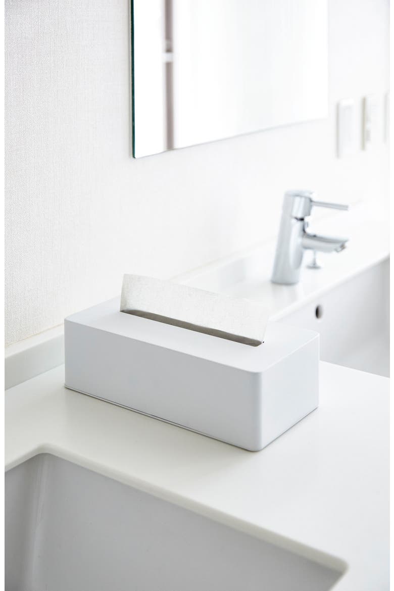 Tissue Box Case, Alternate, color, WHITE