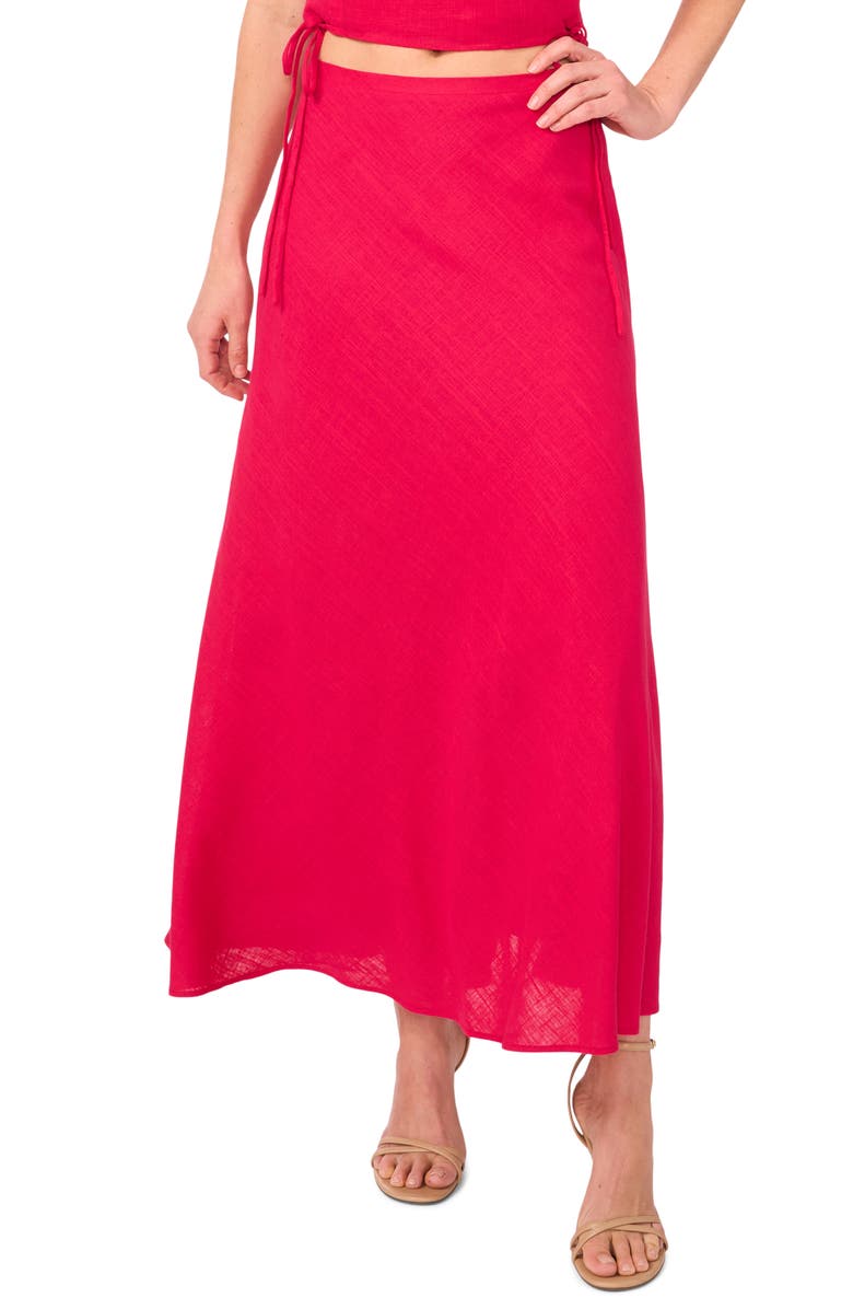 1.STATE Maxi Skirt, Main, color, Magenta