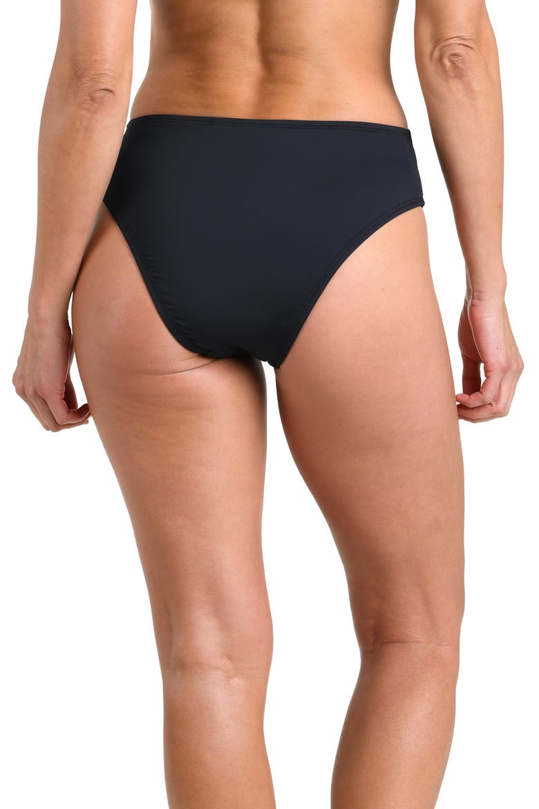 Island Goddess Bikini Bottoms, Alternate, color, BLACK