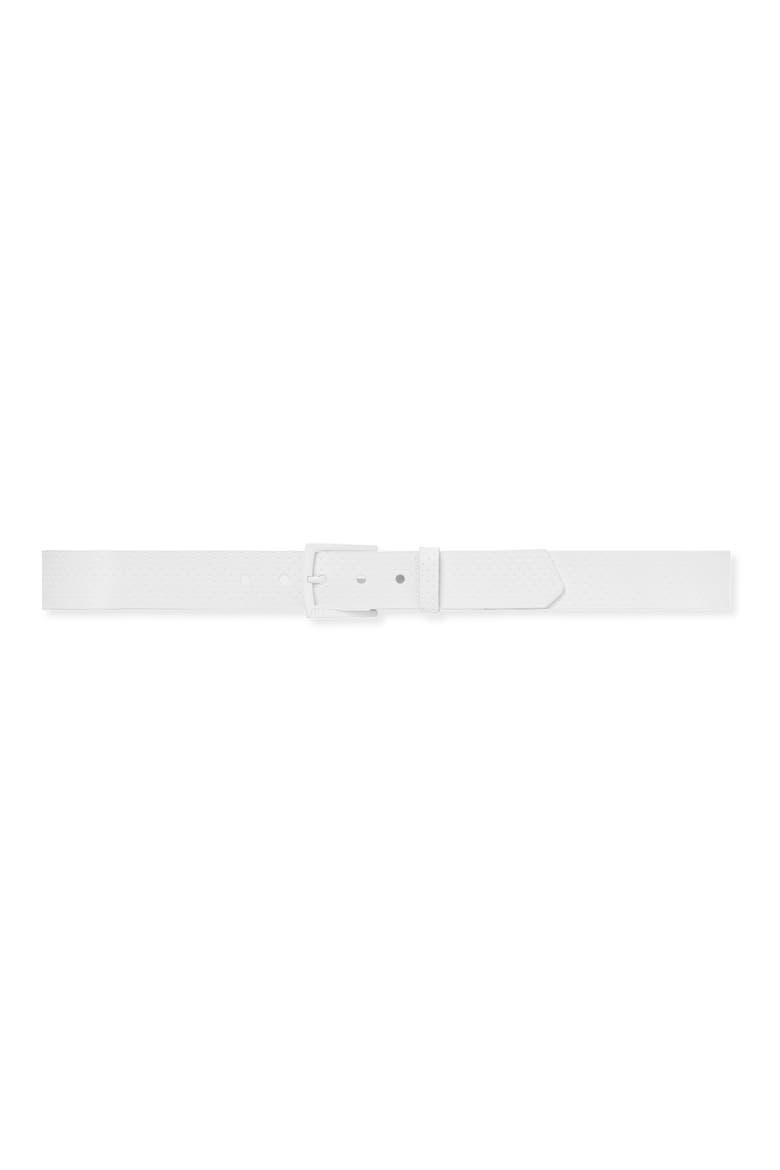 Pilatus 2.0 Leather Belt, Alternate, color, WHITE