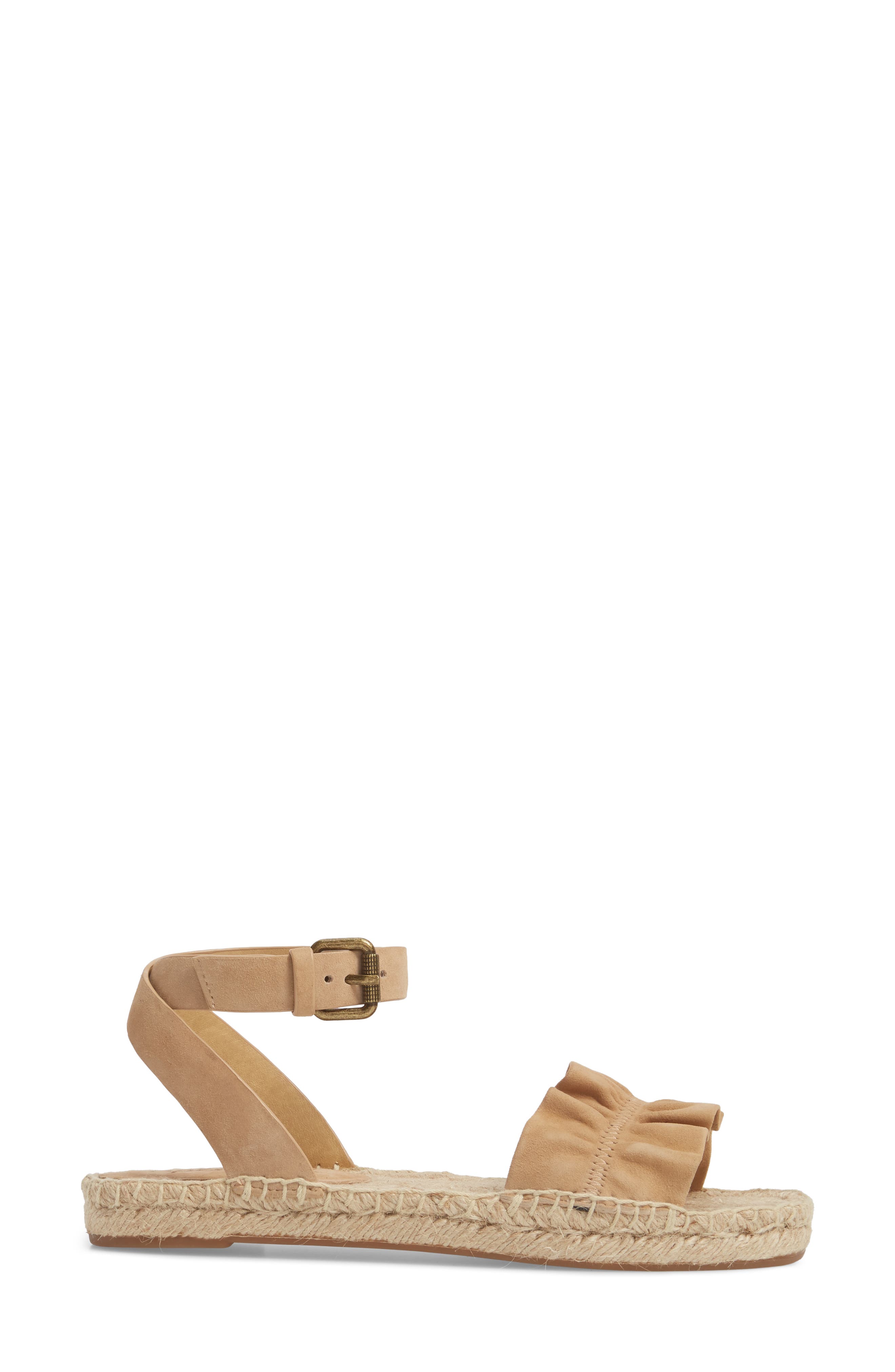 Splendid Becca Ruffled Espadrille Sandal, Alternate, color, 