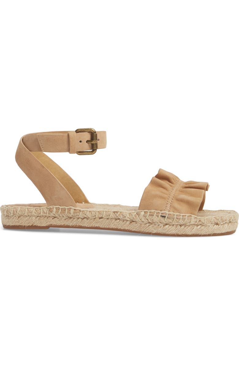 Splendid Becca Ruffled Espadrille Sandal, Alternate, color,