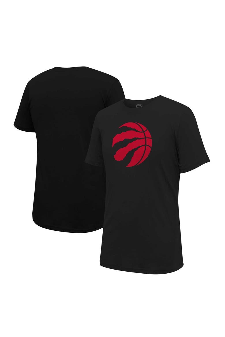Unisex Stadium Essentials Black Toronto Raptors Primary Logo T-Shirt, Main, color, Black