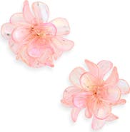 NORDSTROM RACK Resin Floral Stud Earrings