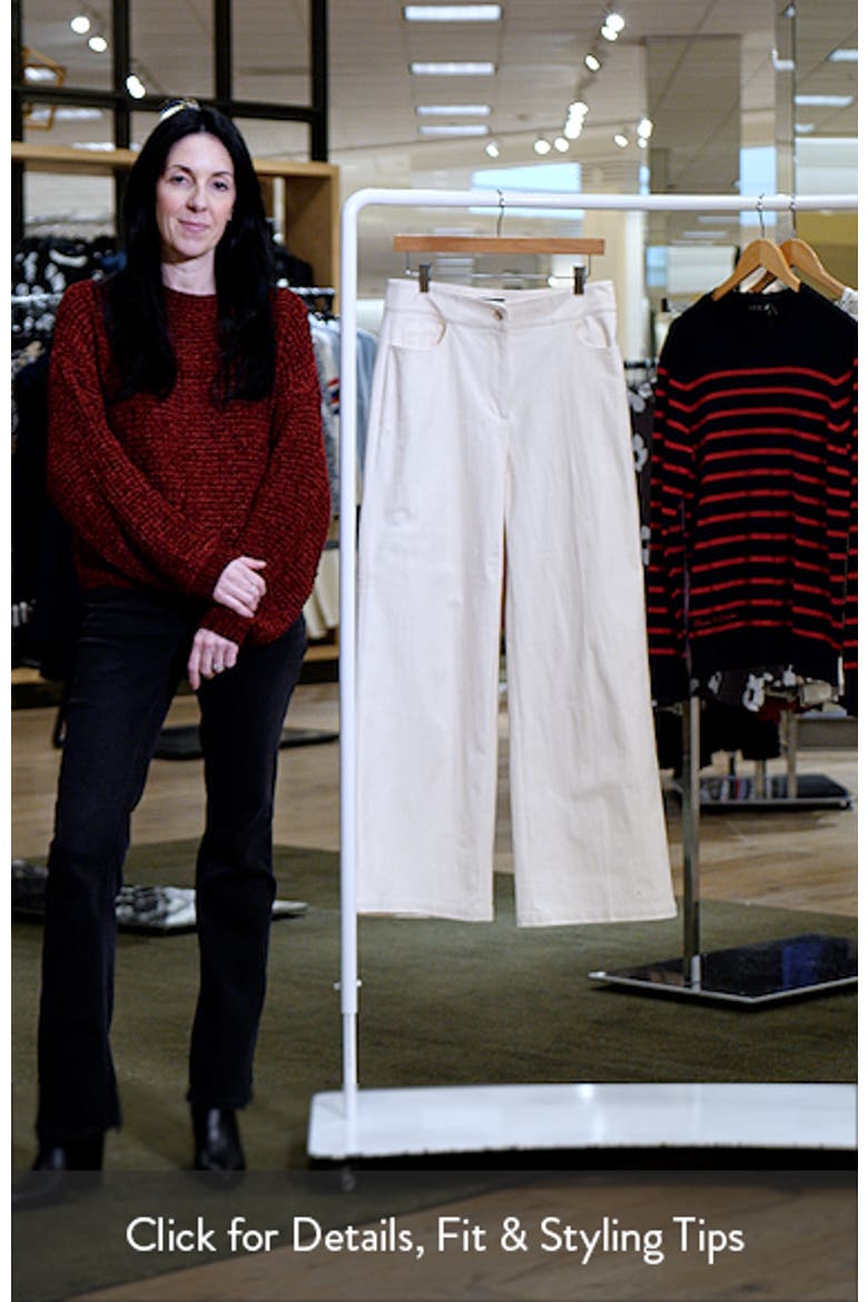 The Leith High Waist Stretch Cotton Pants video