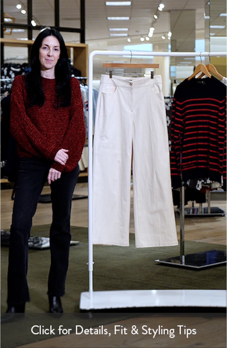 The Leith High Waist Stretch Cotton Pants, sales video thumbnail
