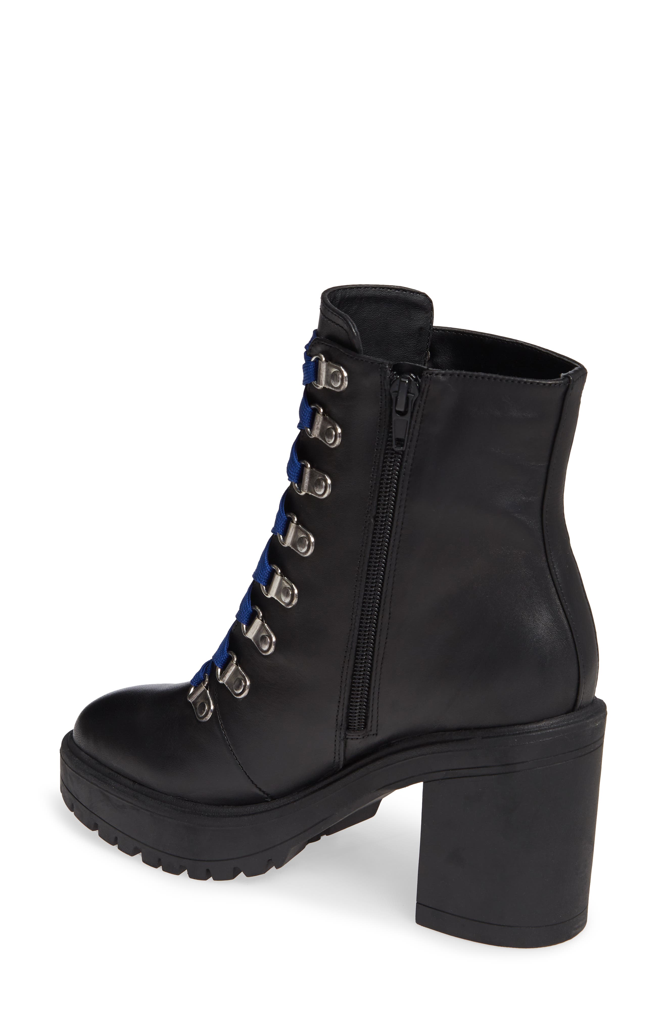 Royce Bootie, Alternate, color, BLACK LEATHER