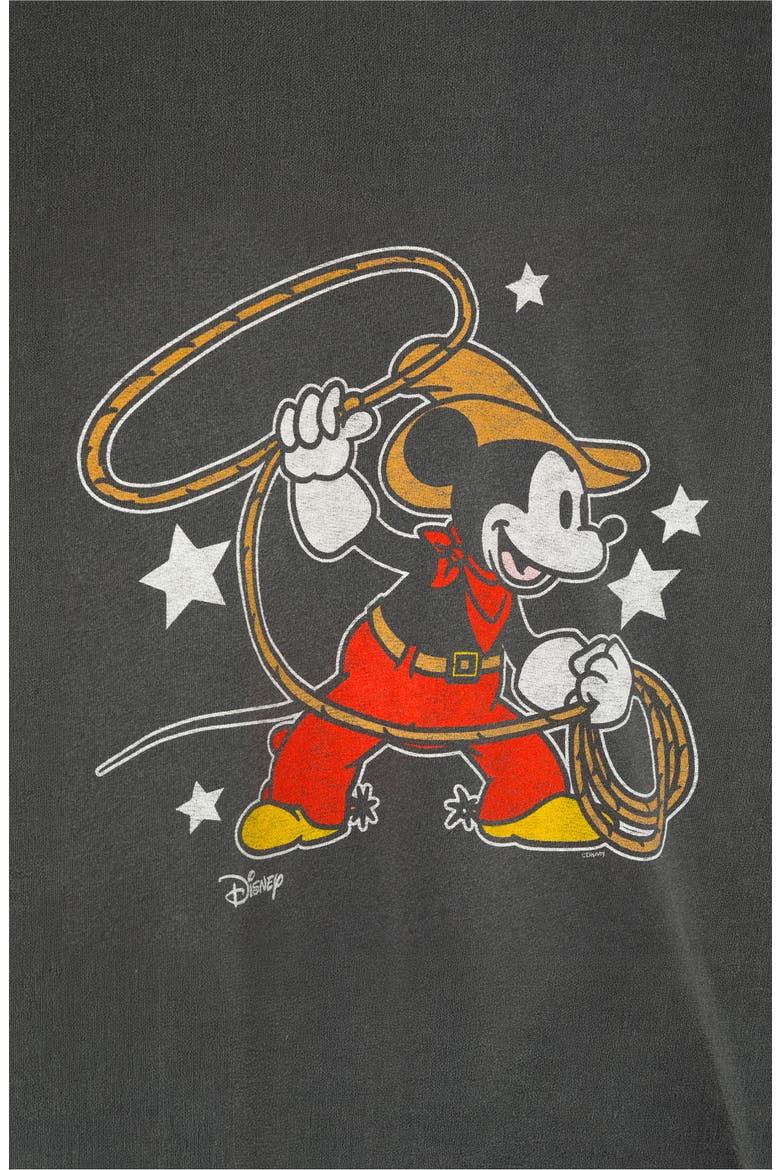 Mickey Mouse Lasso Graphic T-Shirt, Alternate, color, VINTAGE BLACK
