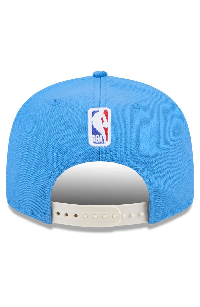 New Era Men's New Era Blue Milwaukee Bucks 2024/25 City Edition 9FIFTY Snapback Hat, Alternate, color,