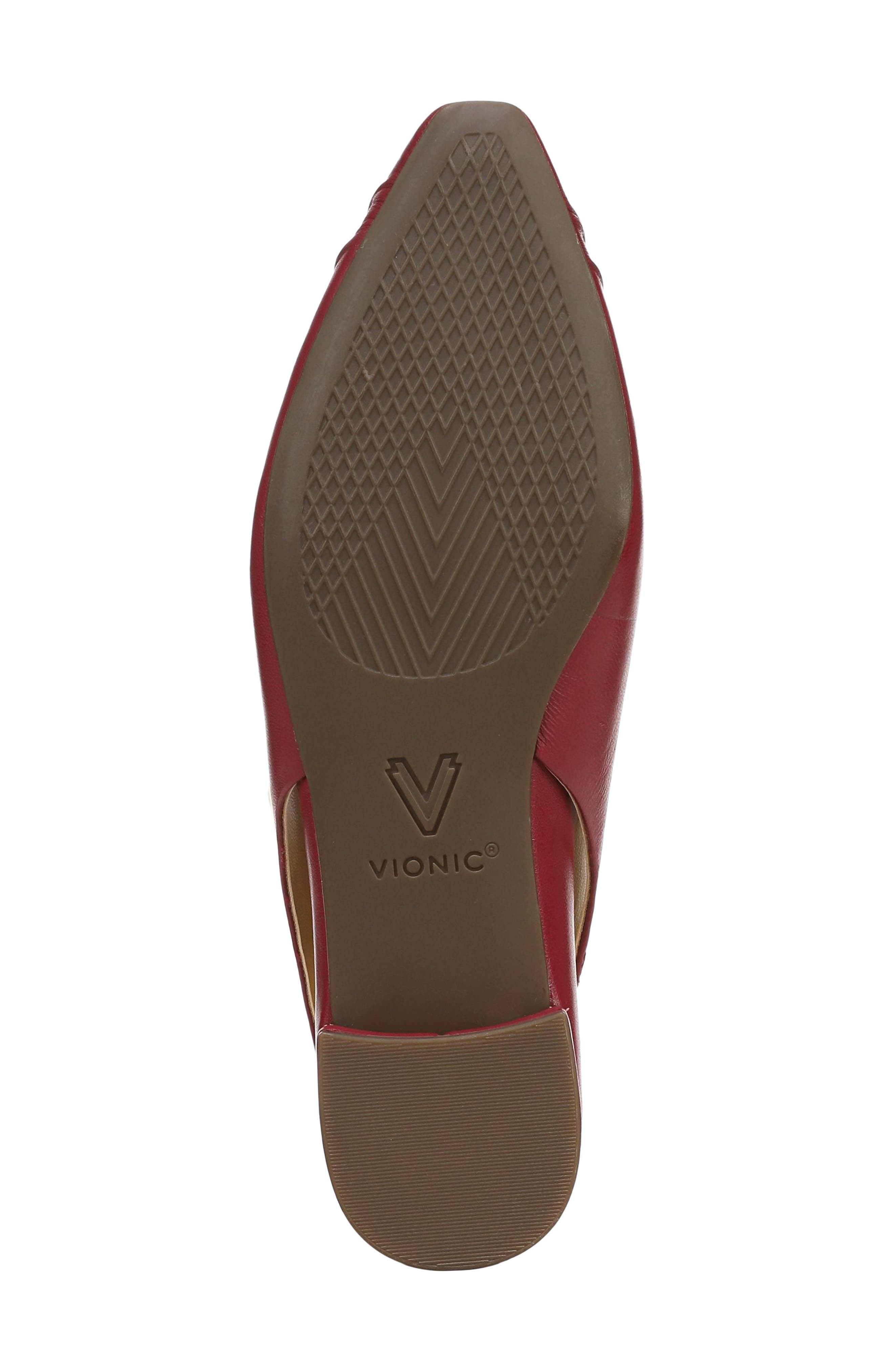 Gabriella Slingback Flat, Alternate, color, TIBETAN RED LEATHER