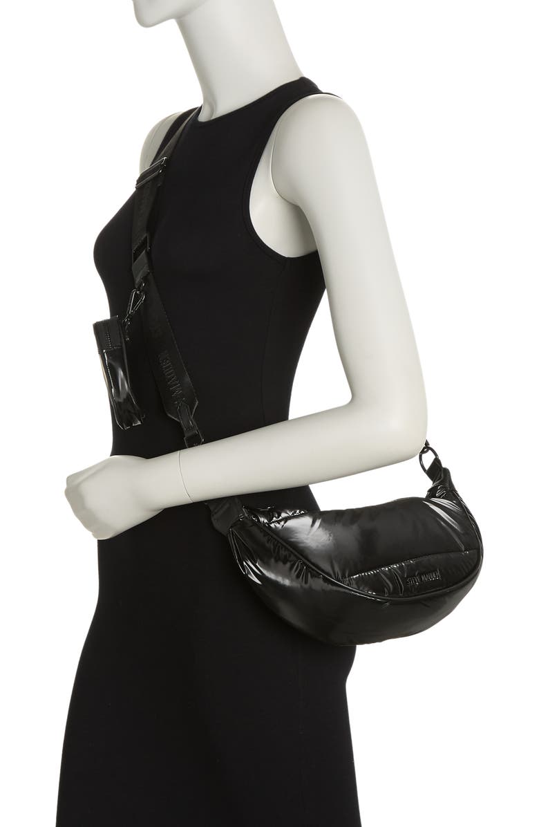 Steve Madden Crest Nylon Sling Crossbody Bag, Alternate, color,