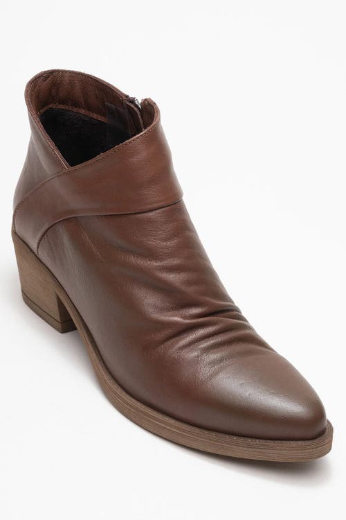 Forever & Always Shoes Rule Leather Chunky Boot In Multi