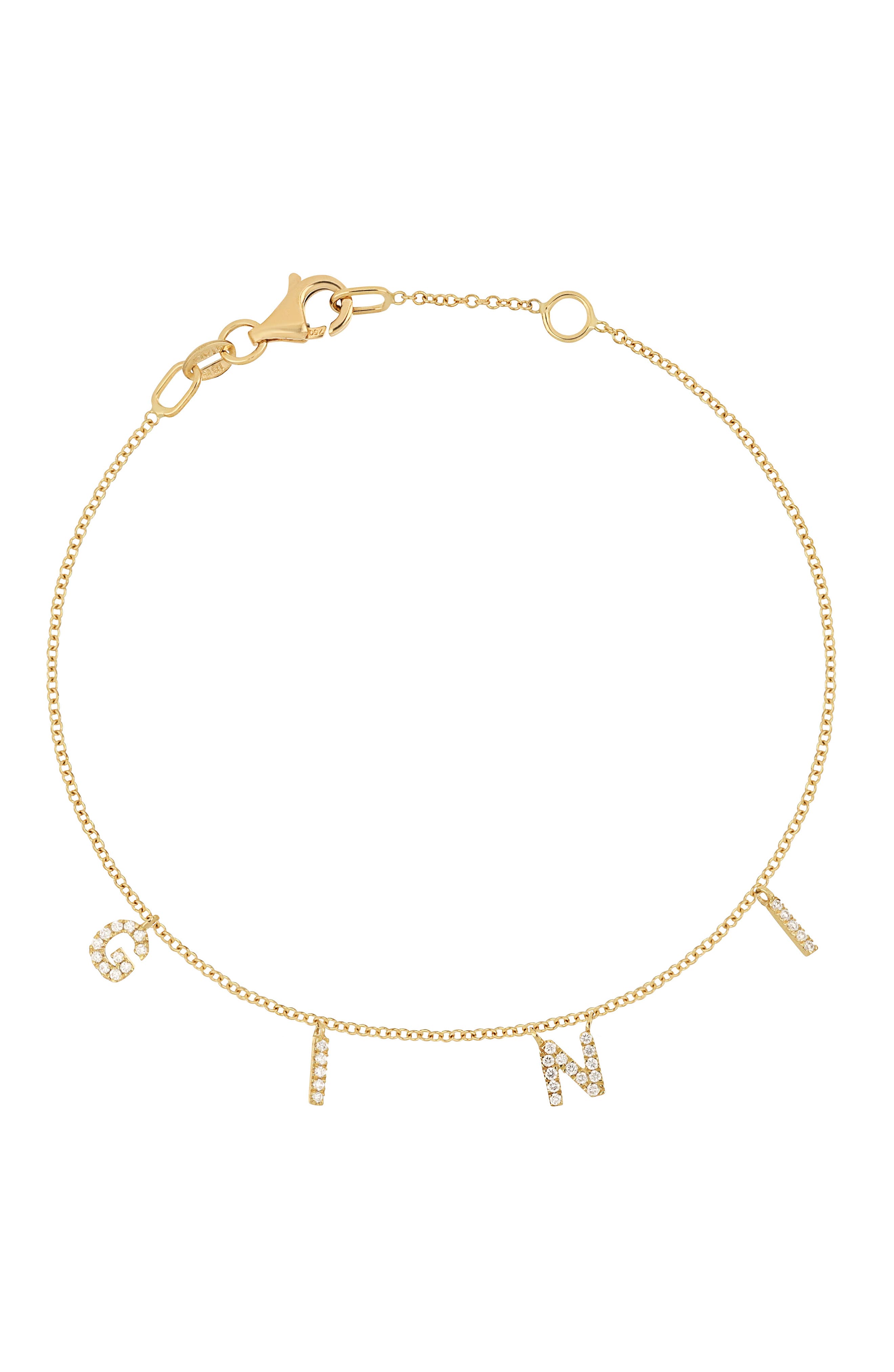 18K YELLOW GOLD - 4 CHARMS