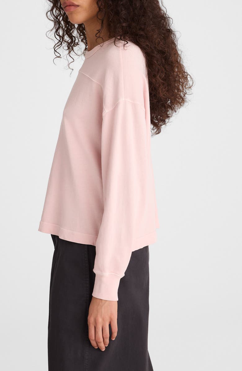 Madewell The Relaxed Crewneck Sweatshirt, Alternate, color, Subtle Blossom
