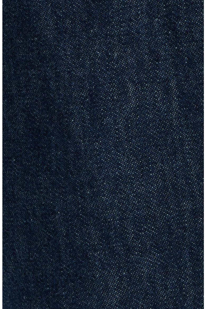 Short Sleeve Denim Snap-Up Shirt, Alternate, color, DARK WASH
