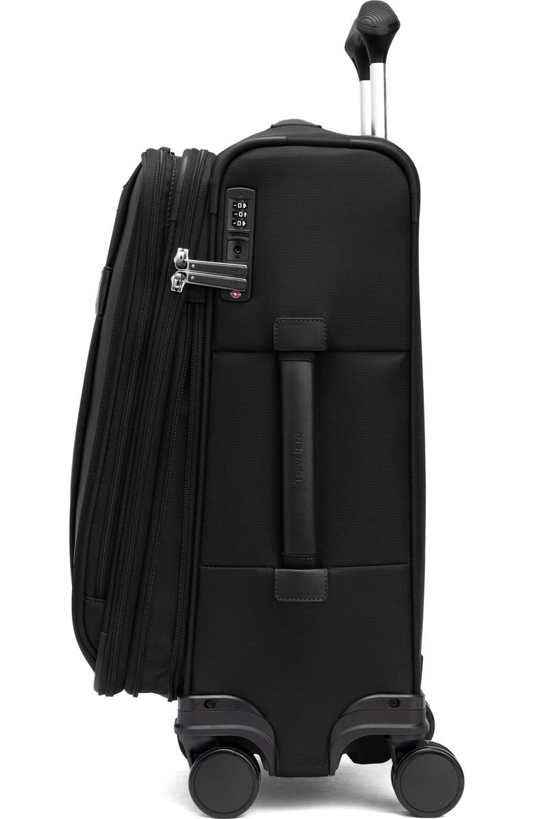 TRAVELPRO Versapack + Softside Carry On & Large Spinner Luggage Set, Alternate, color, Black