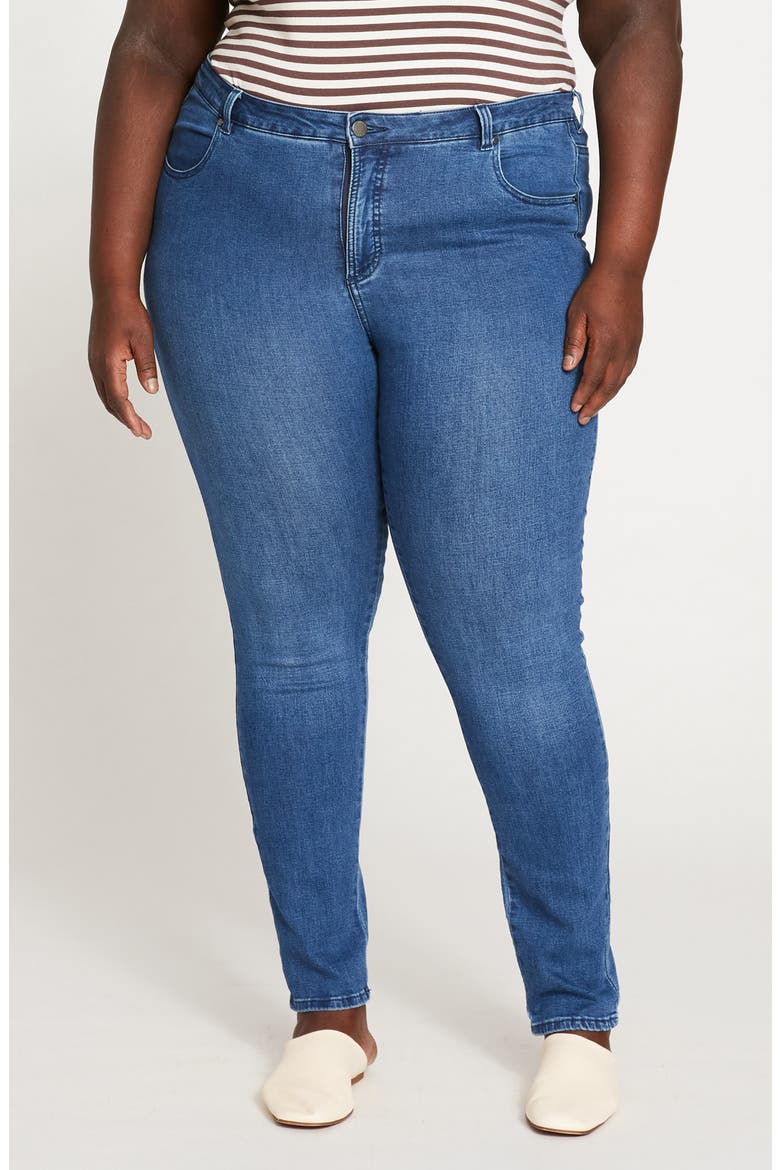 Seine Ankle Skinny Jeans, Main, color, TRUE BLUE