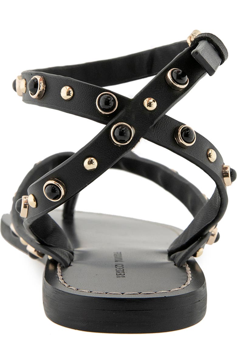 Rebecca Minkoff Jamie Ankle Strap Sandal, Alternate, color, Black