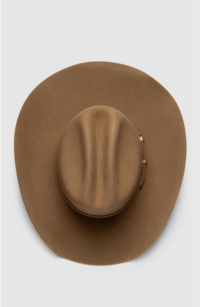 Manela The Ethernal Wool Western Cowboy Hat, Alternate, color, Khaki