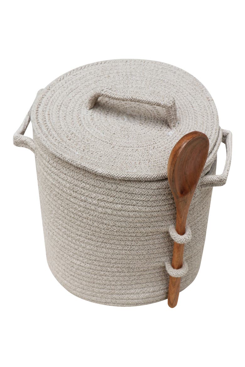 Little Chef Braided Play Basket, Alternate, color, NATURAL