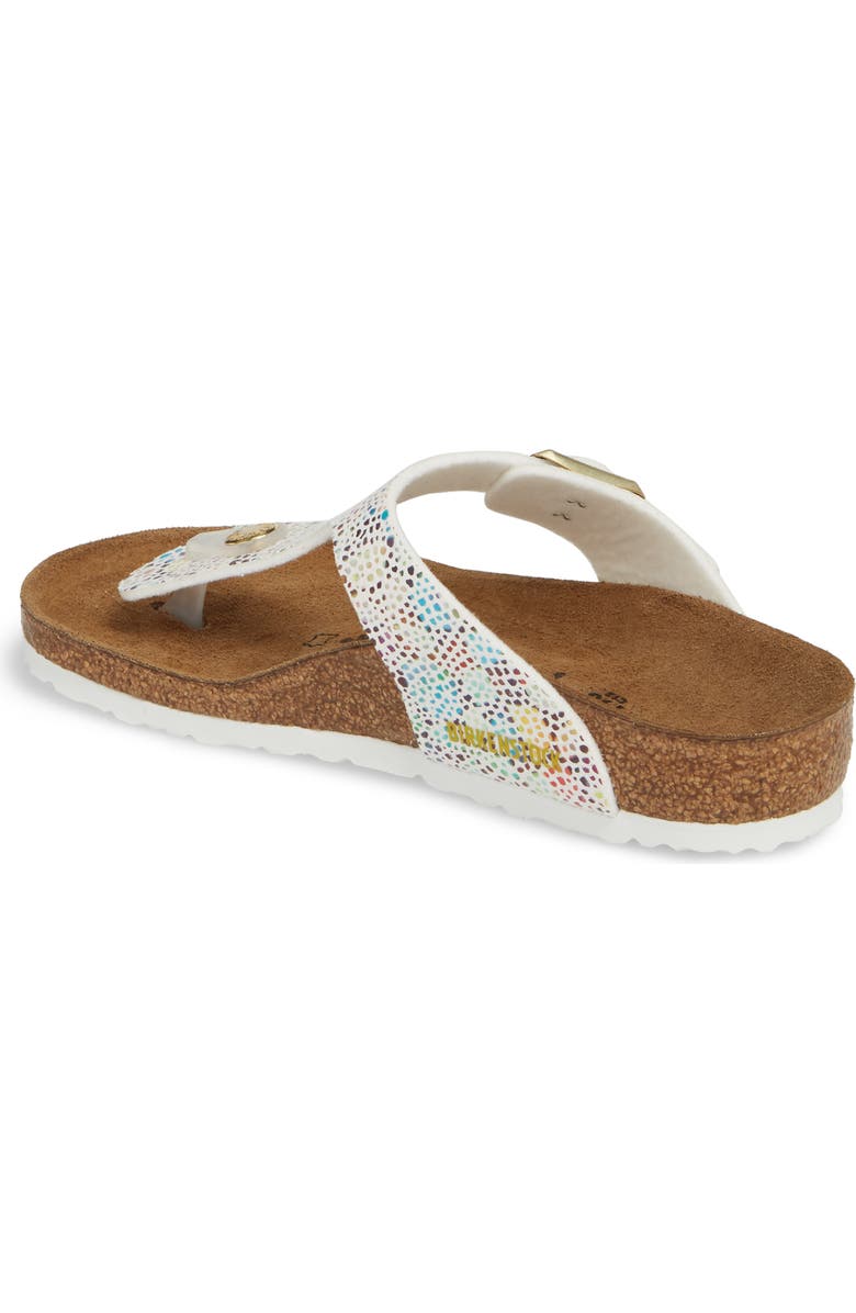 Birkenstock Gizeh Mosaic Thong Sandal, Alternate, color,