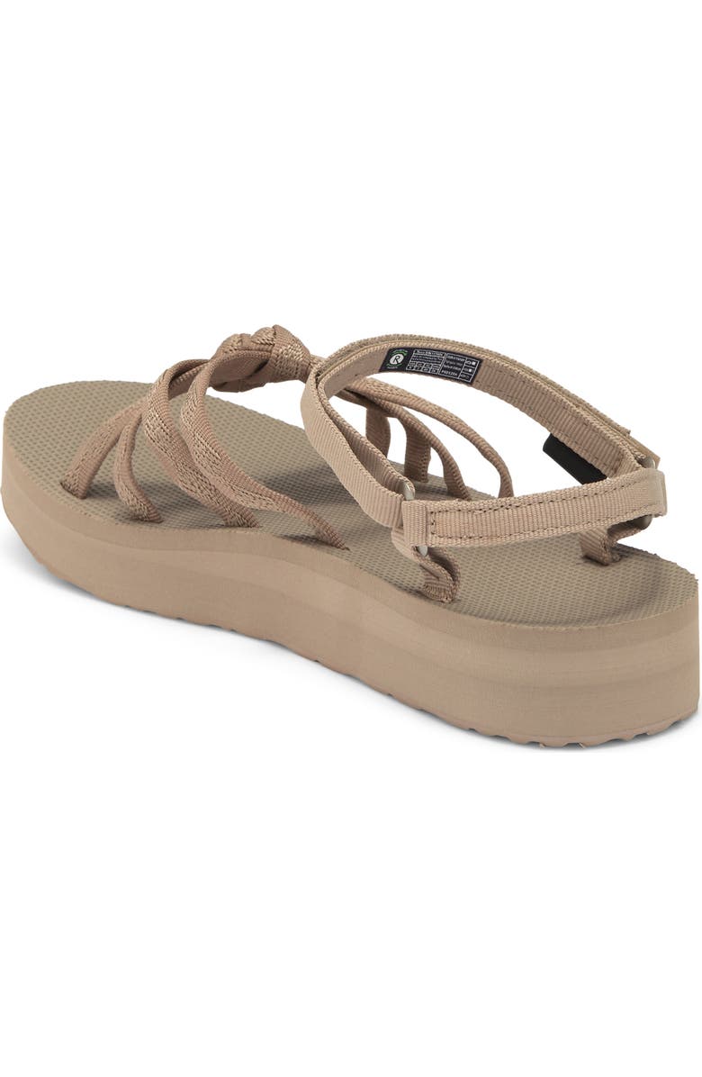 Teva Kena Slim Midform Sandal, Alternate, color, Dune