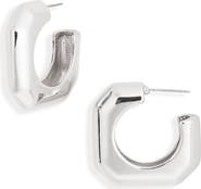 Leith Squared Hoop Earrings