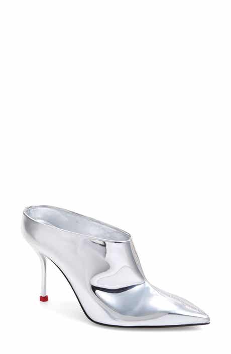 McQueen Thorn Pointed Toe Mule