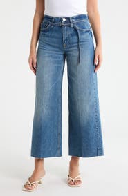 FRAME Pixie High Waist Baggy Wide Leg Jeans