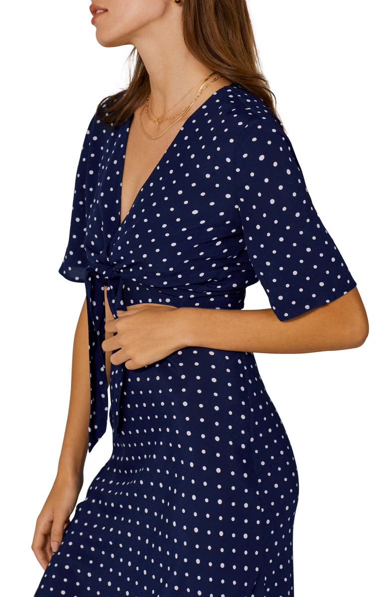 Favorite Daughter Polka Dot Crop Top, Alternate, color,