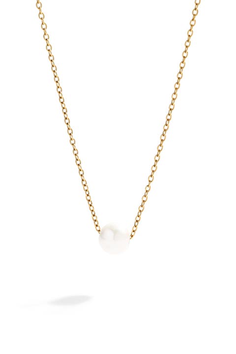 Floating Pearl Necklace
