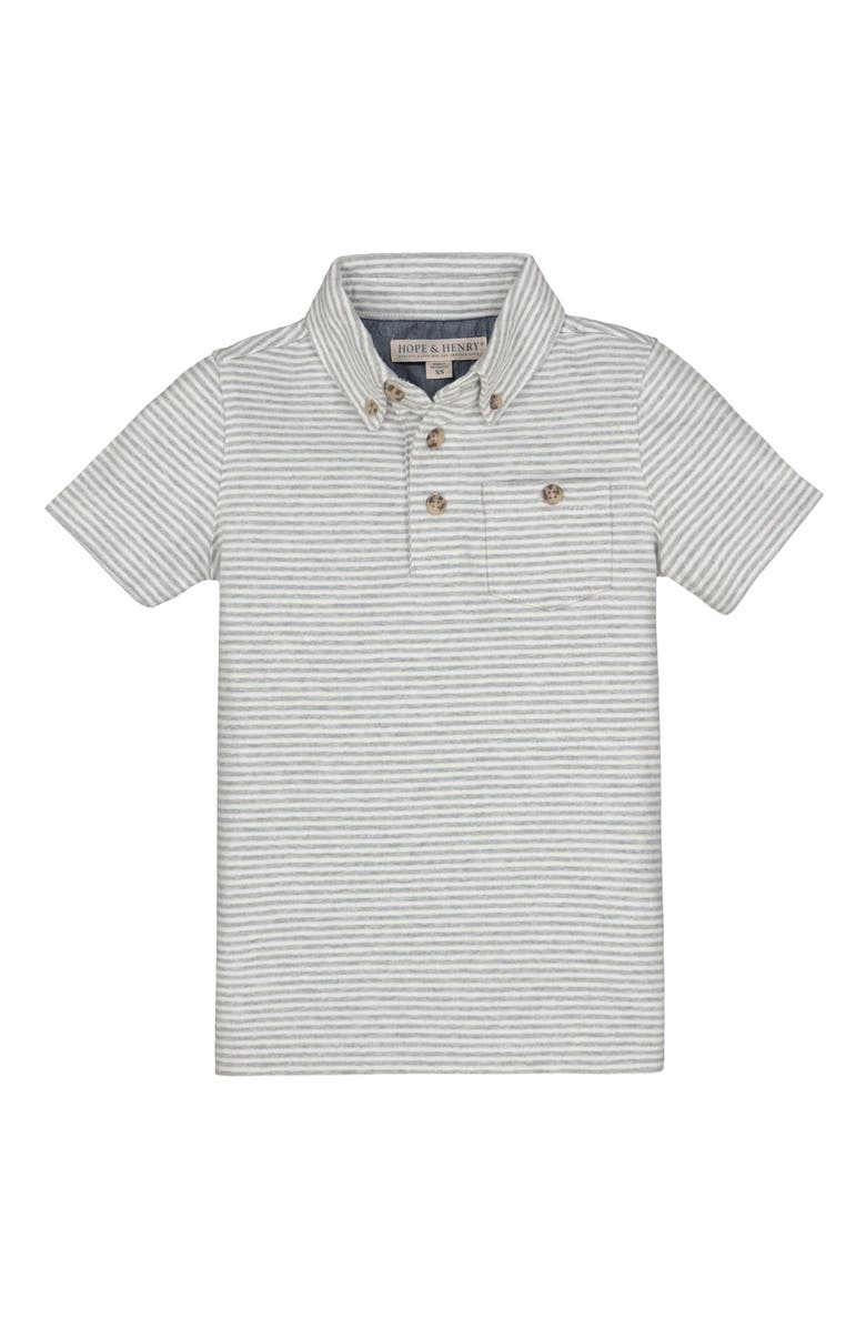 Hope & Henry Baby Boys' Jersey Polo, Infant, Alternate, color, 