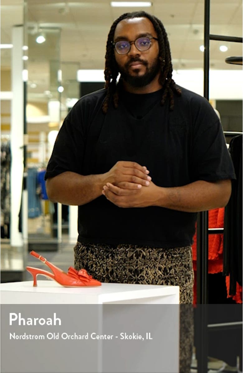 Fiorella Slingback Pointed Toe Pump, sales video thumbnail