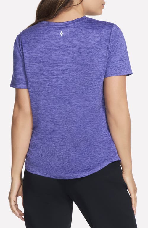 Skechers Godri Swift Womens Heathered Pullover Top In Blue