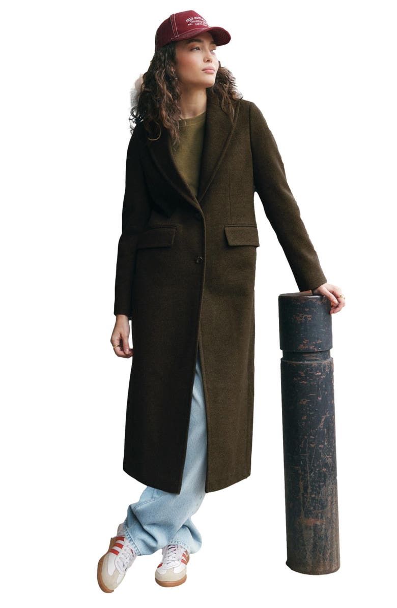 NEXT Longline Coat, Alternate, color, Green