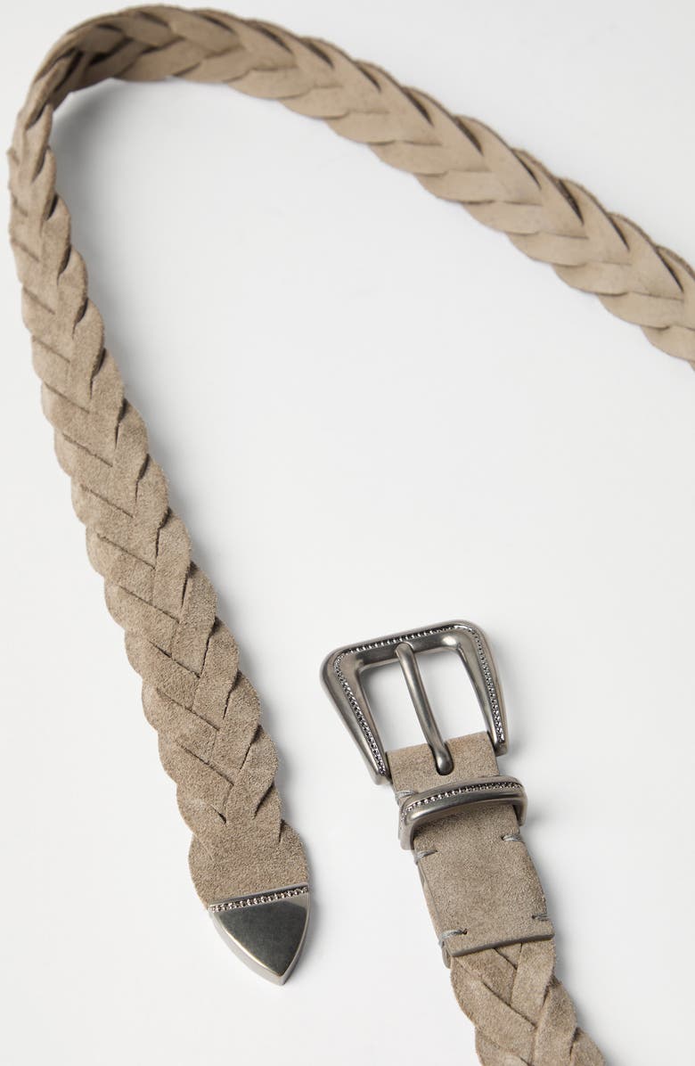 Brunello Cucinelli Braided belt, Alternate, color, 