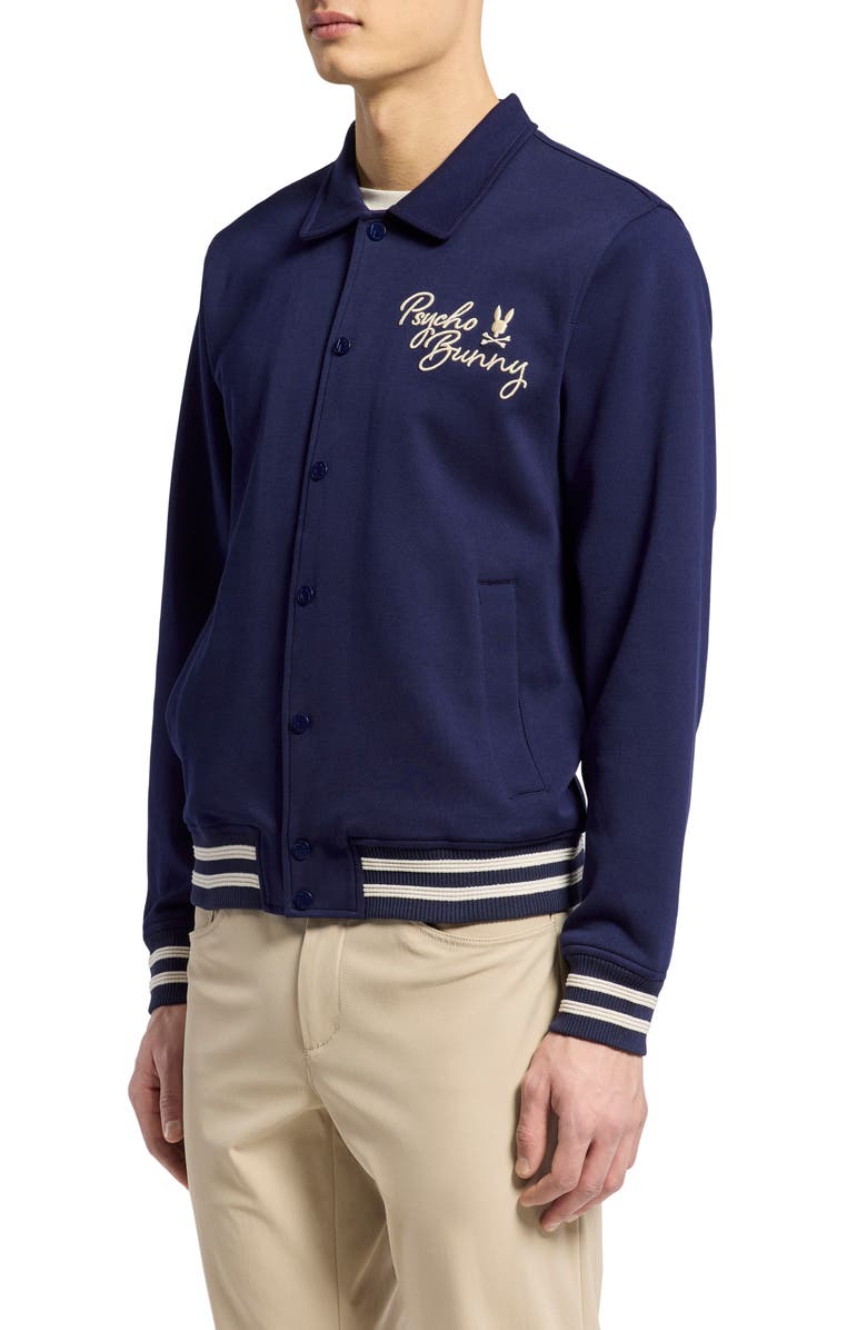 Psycho Bunny Desert Coach Bomber Jacket, Alternate, color,