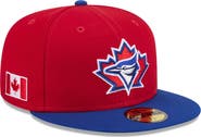 New Era Men's New Era Red/Royal Toronto Blue Jays 2026 Canada Day 59FIFTY Fitted Hat