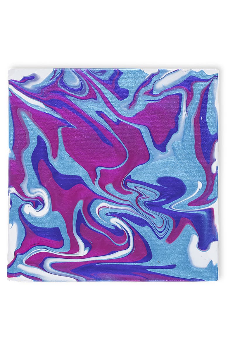 Brea Reese Acrylic Paint Pouring Kit Holiday Wall Art, Alternate, color, Multicolored