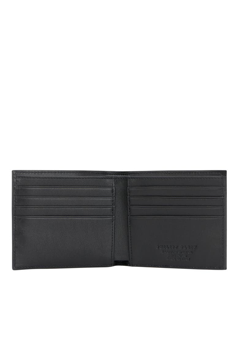 French Wallet Jacquard Monogram Men, Alternate, color, black+greenfluo
