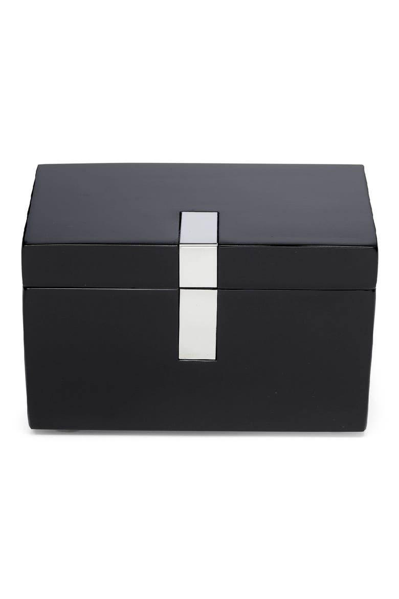 Metal Inset Canister, Main, color, BLACK