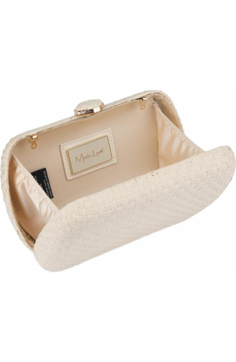 MODA LUXE Roxie Evening Bag, Alternate, color, Ivory