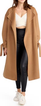 Belle & Bloom Head Over Heels Collarless Robe Coat
