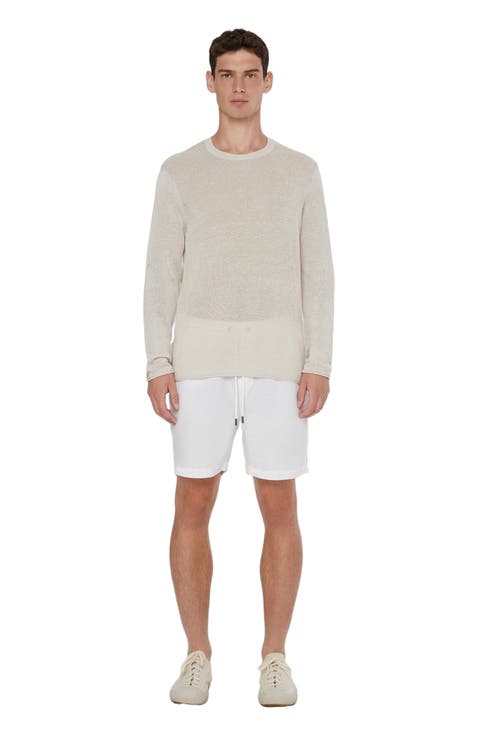 Kevin Crewneck Linen Sweater