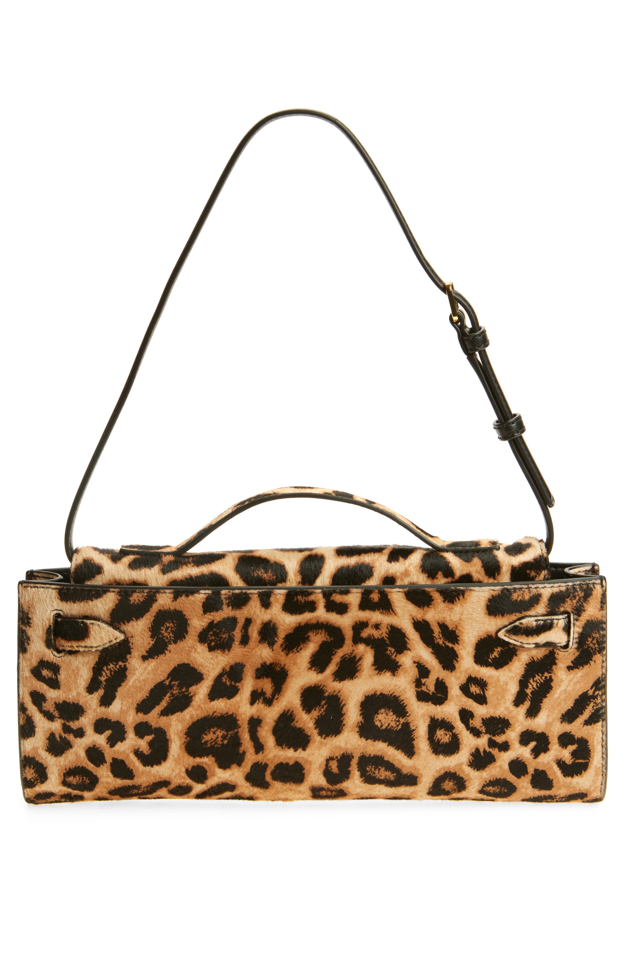 Veronica Beard Dash Genuine Calf Hair Shoulder Bag, Alternate, color, Dark Acorn Multi