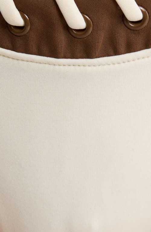 Pacsun Lace-up Side Tie Bikini Bottoms In White