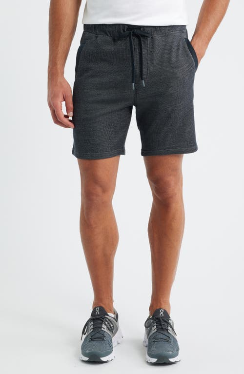 Mack Weldon Ace 7-Inch Sweat Shorts in True Black- Birds Eye  product