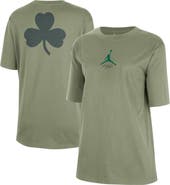 Jordan Brand Women's Jordan Brand  Green Boston Celtics Courtside Statement Edition Boyfriend T-Shirt